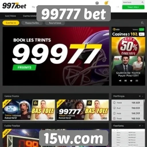 Novas funcionalidades do site 99777 bet em análise